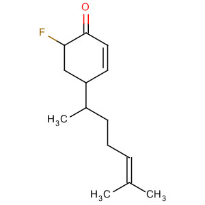 2-Cyclohexen-1-one, 4-(1,5-dimethyl-4-hexenyl)-6-fluoro-