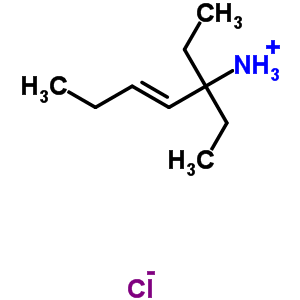 (4E)-3-ethylhept-4-en-3-aminium chloride