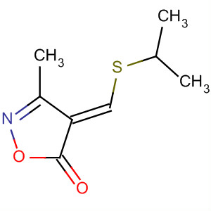 5(4H)-Isoxazolone, 3-methyl-4-[[(1-methylethyl)thio]methylene]-, (E)-