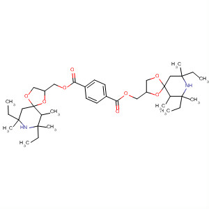 1,4-Benzenedicarboxylic acid,bis[(7,9-diethyl-6,7,9-trimethyl-1,4-dioxa-8-azaspiro[4.5]dec-2-yl)methyl]ester