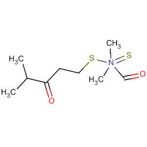Carbamodithioic acid, dimethyl-, 4-methyl-3-oxopentyl ester