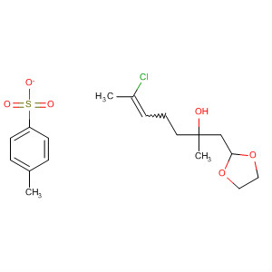 1,3-Dioxolane-2-propanol, 2-(4-chloro-3-pentenyl)-,4-methylbenzenesulfonate