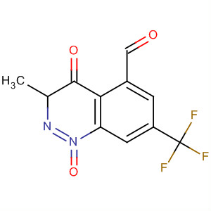 2-Quinoxalinecarboxaldehyde, 3-methyl-7-(trifluoromethyl)-, 1,4-dioxide