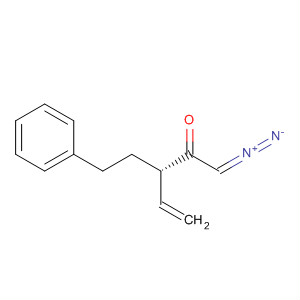 4-Penten-2-one, 1-diazo-3-(2-phenylethyl)-, (S)-