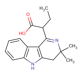 3H-Pyrido[4,3-b]indole-1-butanoic acid, 4,5-dihydro-3,3-dimethyl-