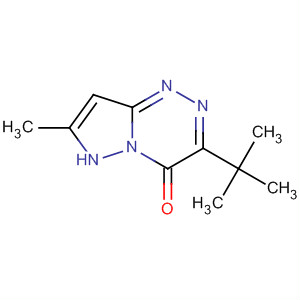 Pyrazolo[5,1-c][1,2,4]triazin-4(6H)-one, 3-(1,1-dimethylethyl)-7-methyl-