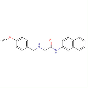 Acetamide, 2-[(4-methoxyphenyl)methylamino]-N-2-naphthalenyl-