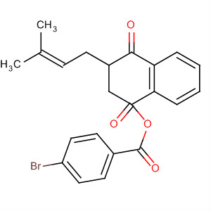 Benzoic acid, 4-bromo-,1,4-dihydro-3-(3-methyl-2-butenyl)-1,4-dioxo-2-naphthalenyl ester