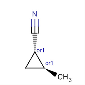 Cyclopropanecarbonitrile, 2-methyl-, trans-