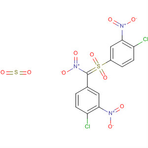 Benzene, 1,1'-[(nitromethylene)bis(sulfonyl)]bis[4-chloro-3-nitro-
