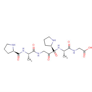 Glycine, N-[N-[1-[N-(N-L-prolyl-L-alanyl)glycyl]-L-prolyl]-L-alanyl]-