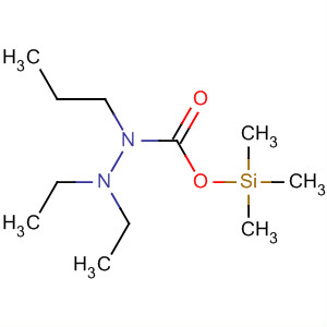 Hydrazinecarboxylic acid, 2,2-diethyl-1-propyl-, trimethylsilyl ester