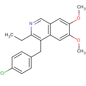 Isoquinoline, 4-[(4-chlorophenyl)methyl]-3-ethyl-6,7-dimethoxy-