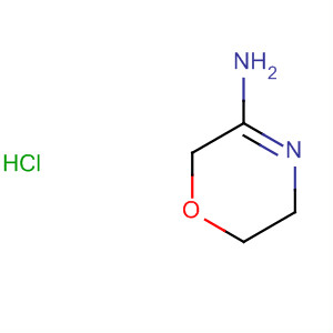 2H-1,4-Oxazin-3-amine, 5,6-dihydro-, monohydrochloride