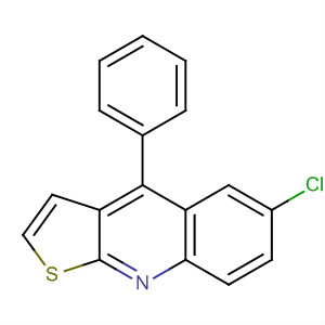 Thieno[2,3-b]quinoline, 6-chloro-4-phenyl-