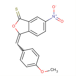 1(3H)-Isobenzofuranthione, 3-[(4-methoxyphenyl)methylene]-6-nitro-
