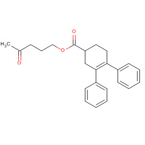 3-Cyclohexene-1-carboxylic acid, 3,4-diphenyl-, 4-oxopentyl ester