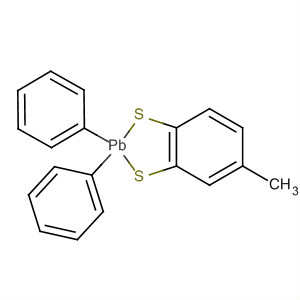 1,3,2-Benzodithiaplumbole, 5-methyl-2,2-diphenyl-