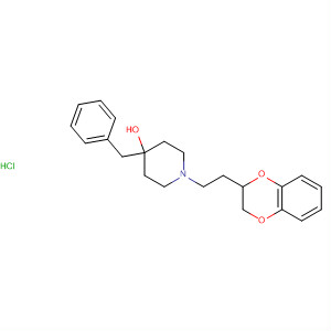4-Piperidinol,1-[2-(2,3-dihydro-1,4-benzodioxin-2-yl)ethyl]-4-(phenylmethyl)-,hydrochloride