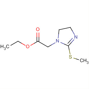 1H-Imidazole-1-acetic acid, 4,5-dihydro-2-(methylthio)-, ethyl ester