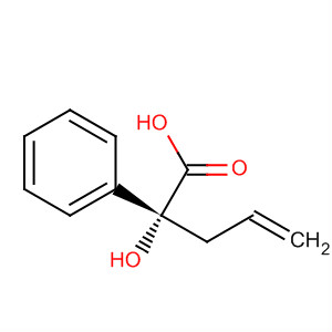 Benzeneacetic acid, a-hydroxy-a-2-propenyl-, (R)-
