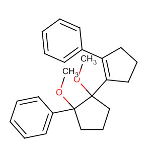 Benzene, [2-(1,2-dimethoxy-2-phenylcyclopentyl)-1-cyclopenten-1-yl]-