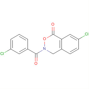 1H-2,3-Benzoxazin-1-one, 7-chloro-3-(3-chlorobenzoyl)-3,4-dihydro-