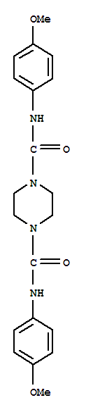 N,N'-bis(4-methoxyphenyl)piperazine-1,4-dicarboxamide