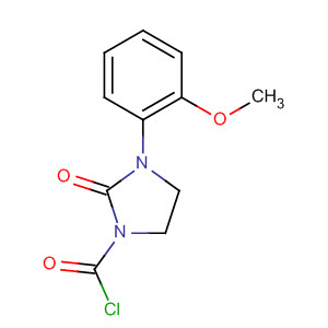 1-Imidazolidinecarbonyl chloride, 3-(2-methoxyphenyl)-2-oxo-