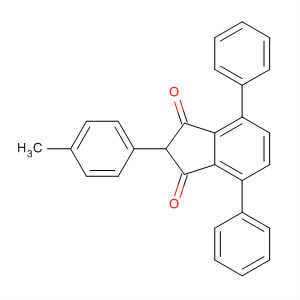 1H-Indene-1,3(2H)-dione, 2-(4-methylphenyl)-4,7-diphenyl-