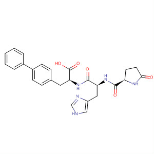 L-Alanine, 3-[1,1'-biphenyl]-4-yl-N-[N-(5-oxo-L-prolyl)-L-histidyl]-