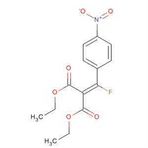 Propanedioic acid, [fluoro(4-nitrophenyl)methylene]-, diethyl ester