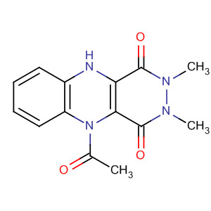 Pyridazino[4,5-b]quinoxaline-1,4-dione,5-acetyl-2,3,5,10-tetrahydro-2,3-dimethyl-