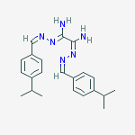 N1,N2-bis[(4-propan-2-ylphenyl)methylideneamino]ethanediimidamide
