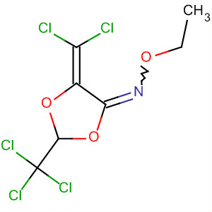 1,3-Dioxolan-4-one, 5-(dichloromethylene)-2-(trichloromethyl)-,O-ethyloxime