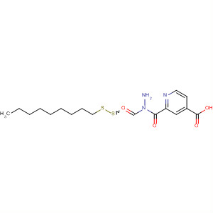 4-Pyridinecarboxylic acid, 2-[(nonylthio)thioxomethyl]hydrazide