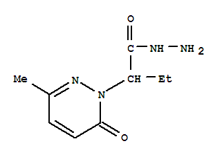 α-Ethyl-3-methyl-6-oxo-1(6H)-pyridazineacetic acid hydrazide