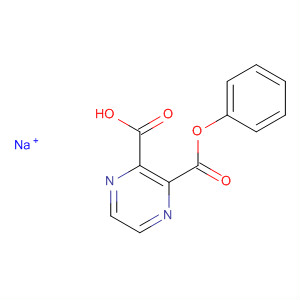 2,3-Pyrazinedicarboxylic acid, monophenyl ester, sodium salt