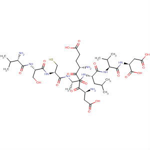L-Aspartic acid,L-valyl-L-seryl-L-cysteinyl-L-a-aspartyl-L-a-glutamyl-L-alanyl-L-leucyl-L-valyl-