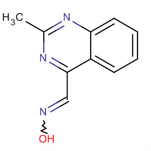 4-Quinazolinecarboxaldehyde, 2-methyl-, oxime