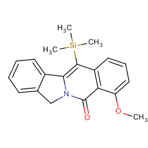 Isoindolo[2,1-b]isoquinolin-5(7H)-one, 4-methoxy-12-(trimethylsilyl)-