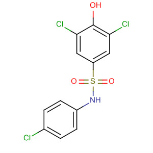 Benzenesulfonamide, 3,5-dichloro-N-(4-chlorophenyl)-4-hydroxy-