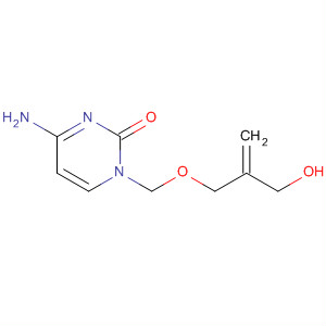 2(1H)-Pyrimidinone,4-amino-1-[[[2-(hydroxymethyl)-2-propenyl]oxy]methyl]-