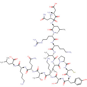 L-Leucine,L-a-aspartyl-L-asparaginyl-L-leucyl-L-arginyl-L-lysyl-L-valyl-L-valyl-L-prolyl-L-cysteinyl-L-tyrosyl-L-seryl-L-lysyl-L-threonyl-L-glutaminyl-L-lysyl-