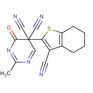 3,5-Pyridazinedicarbonitrile,1-(3-cyano-4,5,6,7-tetrahydrobenzo[b]thien-2-yl)-1,6-dihydro-4-methyl-6-oxo-