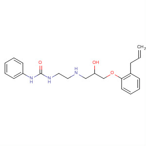 Urea,N-[2-[[2-hydroxy-3-[2-(2-propenyl)phenoxy]propyl]amino]ethyl]-N'-phenyl-