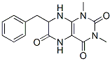 2,4,6(3H)-Pteridinetrione,  1,5,7,8-tetrahydro-1,3-dimethyl-7-(phenylmethyl)-