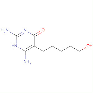 4(1H)-Pyrimidinone, 2,6-diamino-5-(5-hydroxypentyl)-