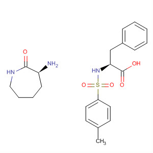 L-Phenylalanine, N-[(4-methylphenyl)sulfonyl]-, compd. with(3S)-3-aminohexahydro-2H-azepin-2-one (1:1)