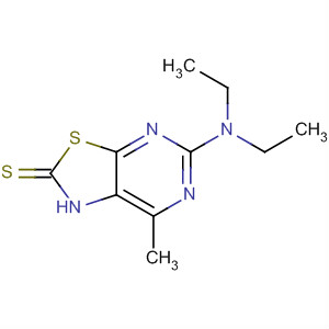 Thiazolo[5,4-d]pyrimidine-2(1H)-thione, 5-(diethylamino)-7-methyl-